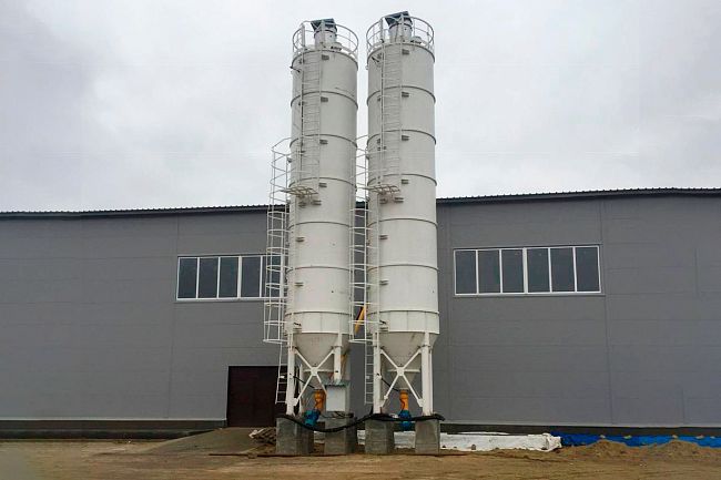 Бетонный завод SmartBeton 15 S под вибропресс QUNFENG QF 400