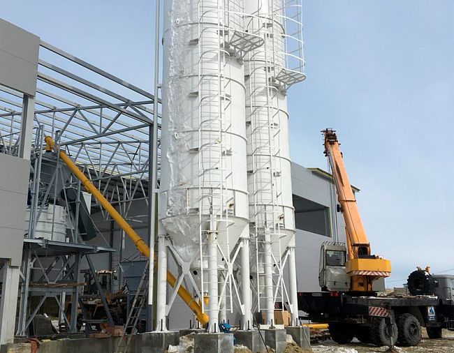 Бетонный завод SmartBeton 15 S под вибропресс QUNFENG QF 400