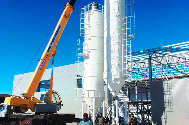 Бетонный завод SmartBeton 15 S под вибропресс QUNFENG QF 400
